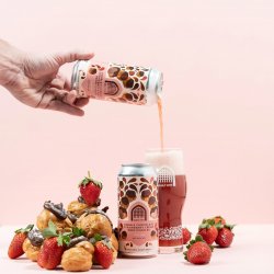 Vault City Brewing Double Chocolate Strawberry Cream Profiteroles Vault City Brewing Double Chocolate Strawberry Cream Profiteroles