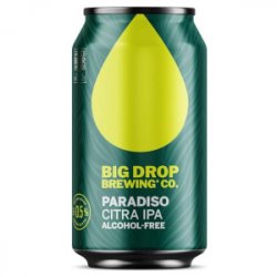 Big Drop Paradiso Citra IPA  Cerveza IPA Sin Alcohol - The Blue Dolphin