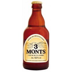 des 3 MONTS Blonde France 8.5° 33 cl  - Sourire Des Saveurs