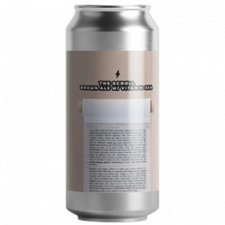 Cervezas Garage Beer Co The Scroll - OKasional Beer