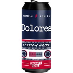 Drunken Bros Dolores (Session Neipa) 4.5% 12 latas de 44cl - Drunken Bros