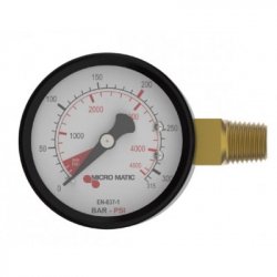 Manómetro alta presión Micromatic - Todocerveza