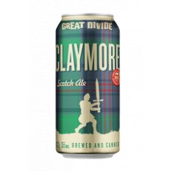 Geat Divide Brewing Company CLAYMORE SCOTCH ALE - Bière Racer