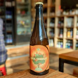 Jester King - Soul Conduit - 5.2% Farmhouse Table Beer aged in Old Tom Gin Barrels with Lime Zest, Lime Juice & Basil - 750ml Bottle - The Triangle