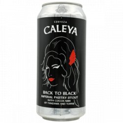 Caleya – Back To Black - Rebel Beer Cans