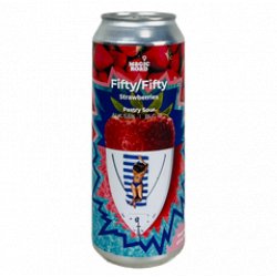 Magic Road Fifty  Fifty Strawberries - Beerfreak