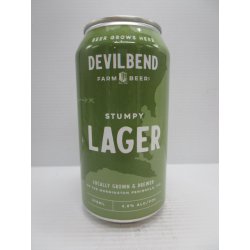 Devilbend Farm Beer Co Stumpy Lager Devilbend Farm Beer Co Stumpy Lager