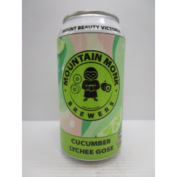 Mountain Monk Brewers Cucumber Lychee Gose