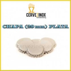 Chapa (29 mm) Plata - Cervezinox