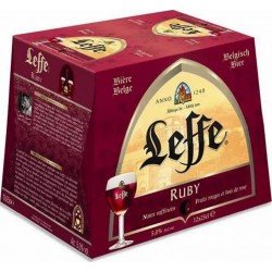 LEFFE RUBY 12x25cl 5%vol. (pack de 12) - Selfdrinks