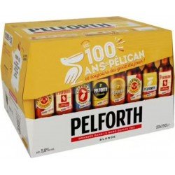 Pelforth BLONDE 20X25cl (pack de 20) - Selfdrinks