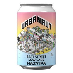 Urbanaut Beat Street Low Carb Hazy IPA 330ml - The Beer Cellar