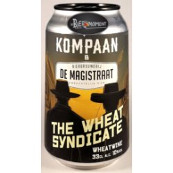 Kompaan  Magistraat ~ The Wheat Syndicate 33cl can - Hetbiermoment.nl