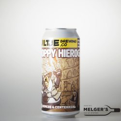 Uiltje  Fresh ‘n Fast Hoppy Hieroglyphs Black IPA 44cl Blik - Melgers