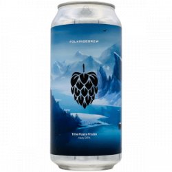 Folkingebrew  Time Floats Frozen - Rebel Beer Cans