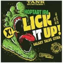 TANKBUSTERS LICK IT UP Hoptart IPA - Sklep Impuls