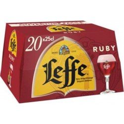 BiÃre Leffe Ruby 20x25cl - Selfdrinks