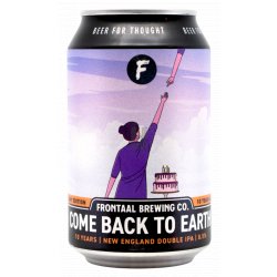 Frontaal Brewing Co. Come Back To Earth (10 Years Edition)