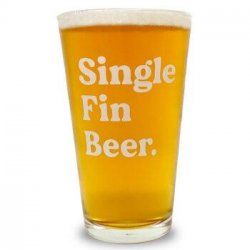 Vaso Single Fin Beer - Sabremos Tomar