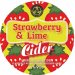 CELTIC MARCHES CIDER Strawberry and Lime 4.0&percnt; 