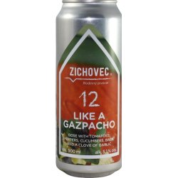 Rodinný pivovar Zichovec Like A Gazpacho 12 Rodinný pivovar Zichovec Like A Gazpacho 12