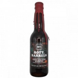 ROTT. Brouwers  ROTT.barrels #7  Barrel Aged Blend Quadrupel (2023) - De Biersalon