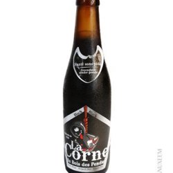 La Corne Black 8,0% 33 cl - Trappist.dk - Skjold Burne