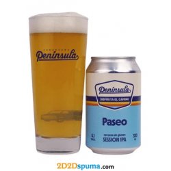 Península Paseo Sin gluten 33cl - 2D2Dspuma