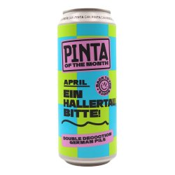 PINTA Ein Hallertau, Bitte!