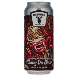 Drekker - Slang Du Jour - Strawberry Rhubarb Cobbler - Beerdome