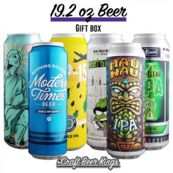 19.2 oz Beer Gift Box - Free Shipping! - Craft Beer Kings