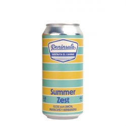 Cervecera Península Summer Zest - El retrogusto es mío