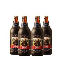 Pack 4 s Saint Bier Stout 600ml - CervejaBox