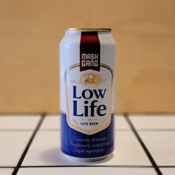 Mash Gang, Low Life, Lager, 0.5% - Kill The Cat