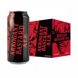 Stone Arrogant Bastard Ale 16oz 6pk Cans - Stone Brewing