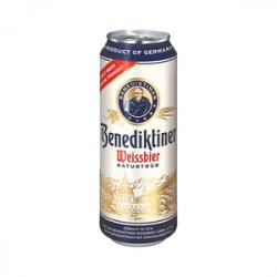 Alemã Benediktiner Weiss Lata 500ml - CervejaBox