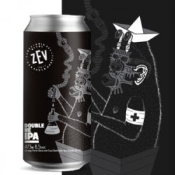 ZEV Double NE IPA Com Coco Queimado - Central da Cerveja