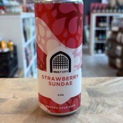 Vault City Brewing Strawberry Sundae