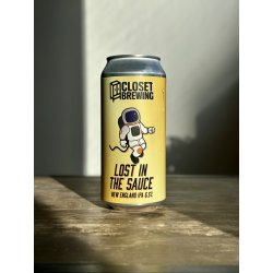 Closet Brewing Project Lost In the Sauce