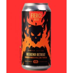 Fierce Beer - Weekend Retreat - Smoked Marshmallow Porter - Glasbanken