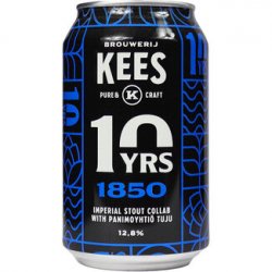 Brouwerij Kees 10yrs 1850