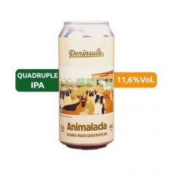 Península Animalada Lata 44cl Quadruple IPA - Beer Republic