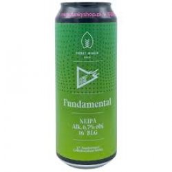 Funky Fluid Collab Fuerst Wiacek- Fundamental, NEIPA 6.7% ABV 500ml Can - Martins Off Licence