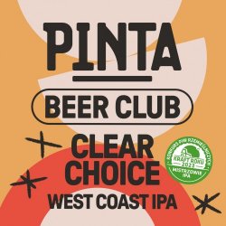 PINTA Beer Club 8: Clear Choice 500ml - Funky Fluid