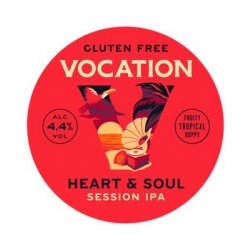 Vocation - Heart & Soul (glutenvrij) - 30L keg - Hopping Borders