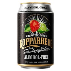 Kopparberg Alcohol Free Strawberry & Lime - The Alcohol Free Co