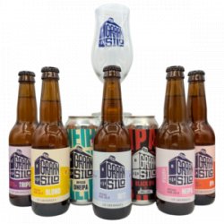 Graansilo – Beer Box + Beer Glas - Rebel Beer Cans