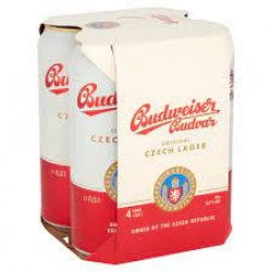 Budejovicky Budvar 4 Pack 50cl Can 5% - Molloys