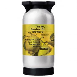 The Garden Brewery Hazy IPA With Sun-Kissed Dalmatian Lemons