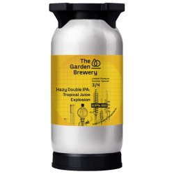 The Garden Brewery Hazy Double IPA: Tropical Juice Explosion